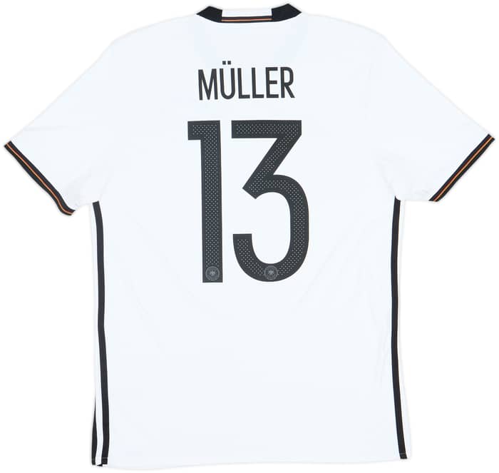 2015-16 Germany Home Shirt Muller #13 - 8/10 - (M)