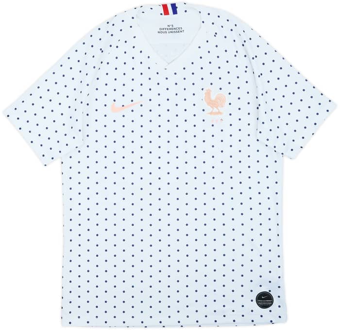 2019-20 France Women Away Shirt - 10/10 - (Men's M)