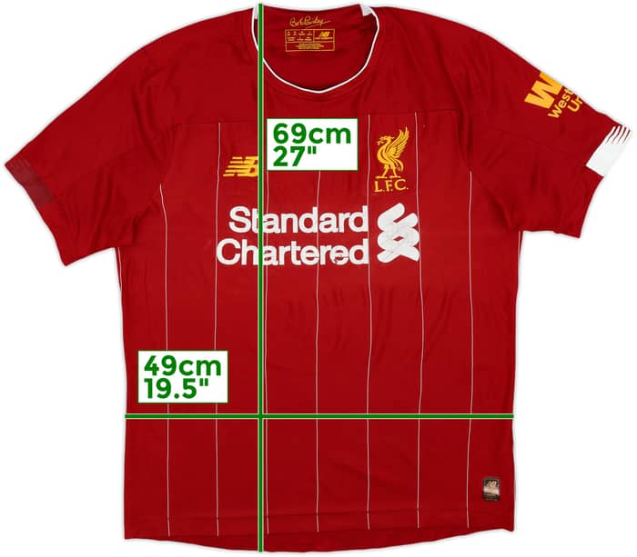 2019-20 Liverpool Home Shirt - 3/10 - (M)