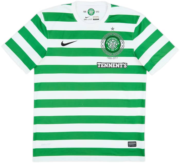 2012-13 Celtic '125th Anniversary' Home Shirt Brown #8 - 6/10 - (M)