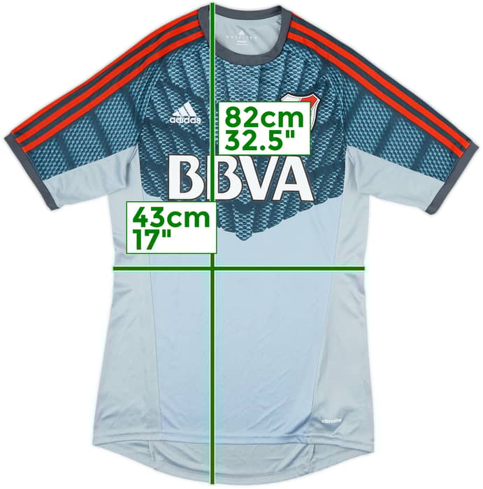 2017-18 River Plate GK S/S Shirt - 8/10 - (S)