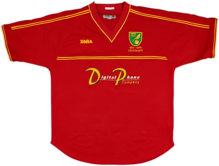 2001-02 Norwich Centenary Away Shirt - 8/10 - (M)