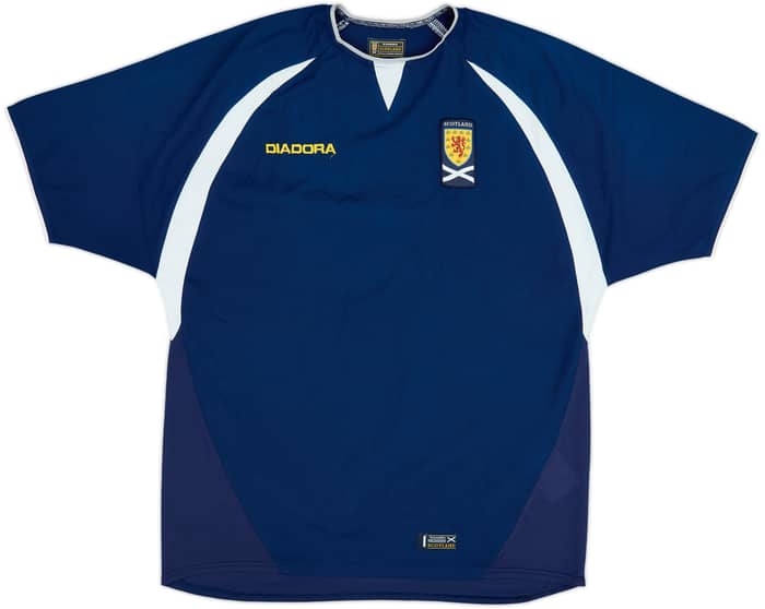2003-05 Scotland Home Shirt - 6/10 - (M)