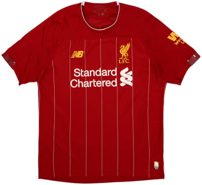 2019-20 Liverpool Home Shirt Virgil #4 - 5/10 - (M)