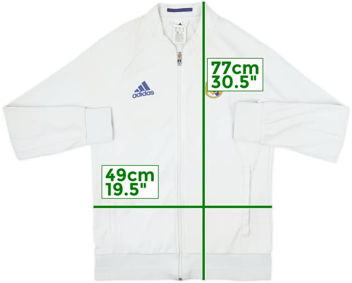 2016-17 Real Madrid adidas Track Jacket - 7/10 - (M)