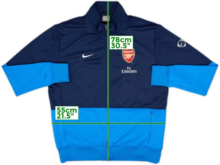 2009-10 Arsenal Nike Track Jacket - 8/10 - (XL)