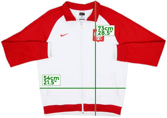 2012-14 Poland Nike Track Jacket - 8/10 - (L)