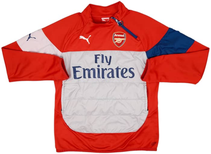 2014-15 Arsenal Puma 1/4 Zip Drill Top - 8/10 - (M)