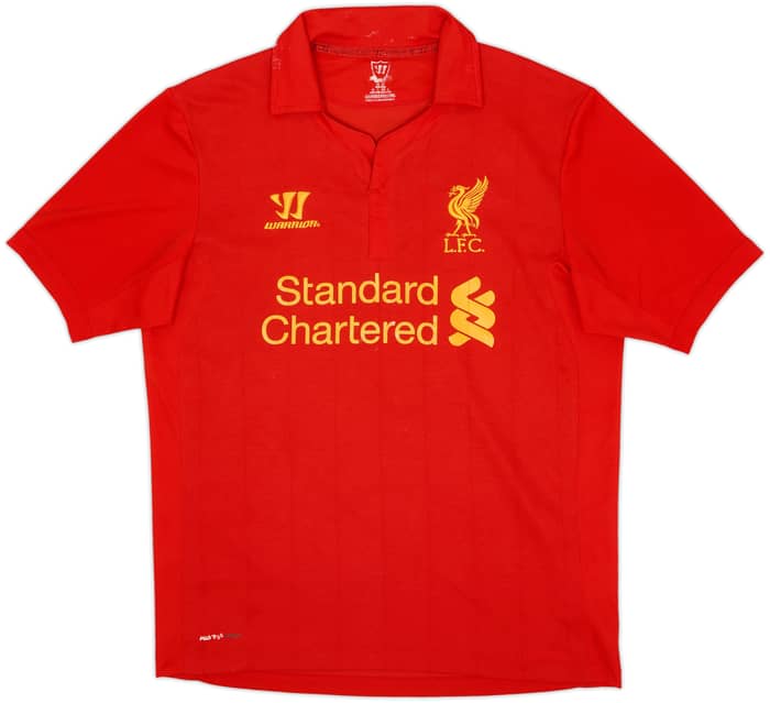 2012-13 Liverpool Home Shirt Gerrard #8 - 6/10 - (M)