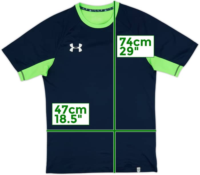 2013-14 Tottenham Hotspur Under Armour Training Shirt - 8/10 - (S)