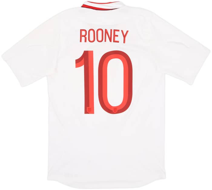 2012-13 England Home Shirt Rooney #10 - 5/10 - (S)