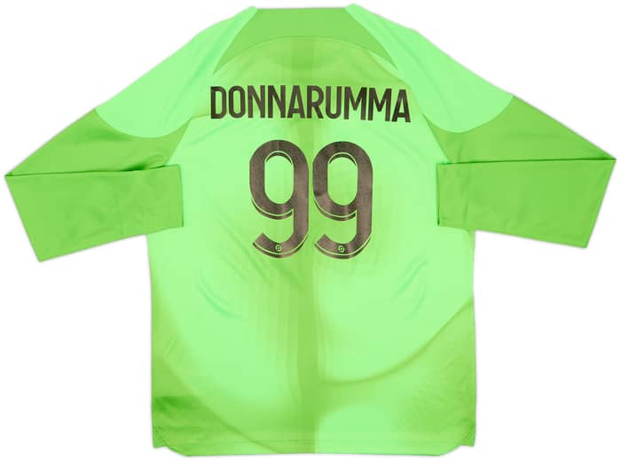Camiseta de portero del Paris Saint-Germain 2022-23 Donnarumma #99 - 10/10 - (L)