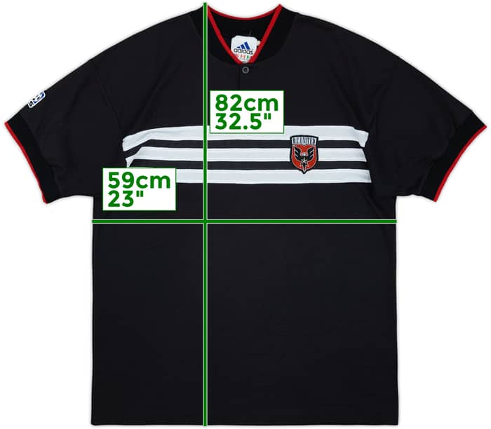 1996-98 DC United Home Shirt - 6/10 - (XL)