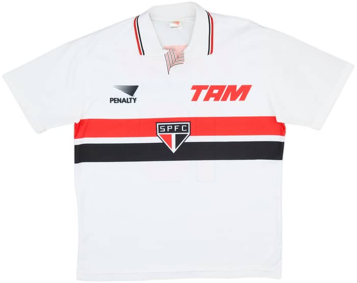 1991 Sao Paulo Home Shirt #10 - 8/10 - (L)