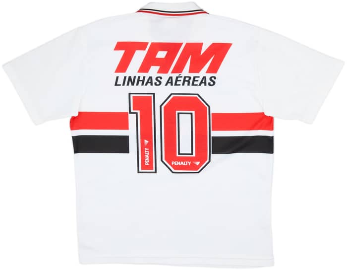 1991 Sao Paulo Home Shirt #10 - 8/10 - (L)