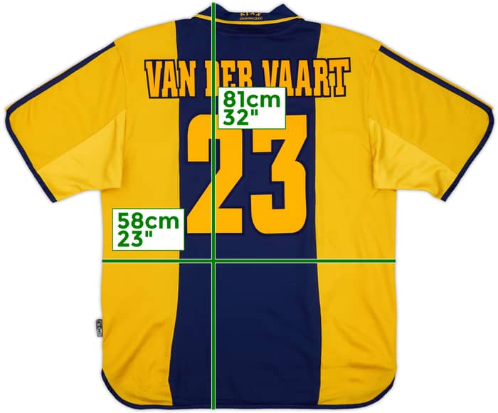 2000-01 Ajax Centenary Away Shirt Van Der Vaart #23 - 8/10 - (L)