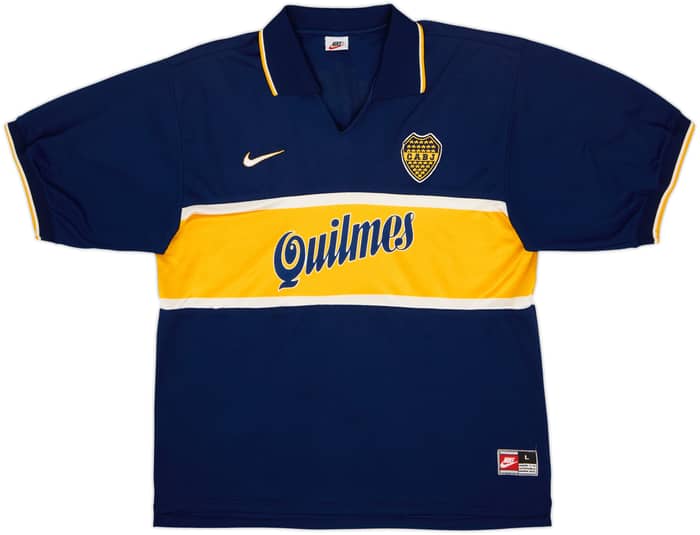 1997-98 Boca Juniors Home Shirt - 8/10 - (L)