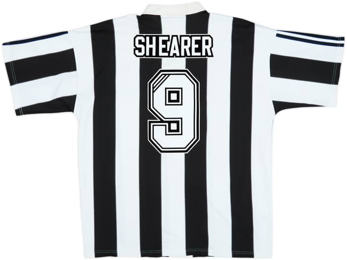 1995-97 Newcastle Home Shirt Shearer #9 - 7/10 - (XL)