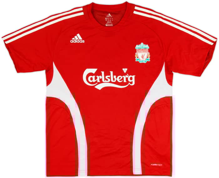2008-09 Liverpool adidas Formotion Training Shirt - 8/10 - (L)