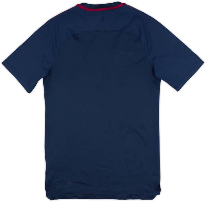 2017-18 Manchester City Player Issue Nike Training Shirt - 8/10 - (S)