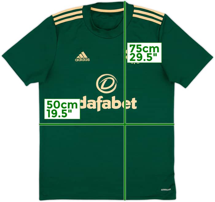 2021-22 Celtic Away Shirt - 8/10 - (M)
