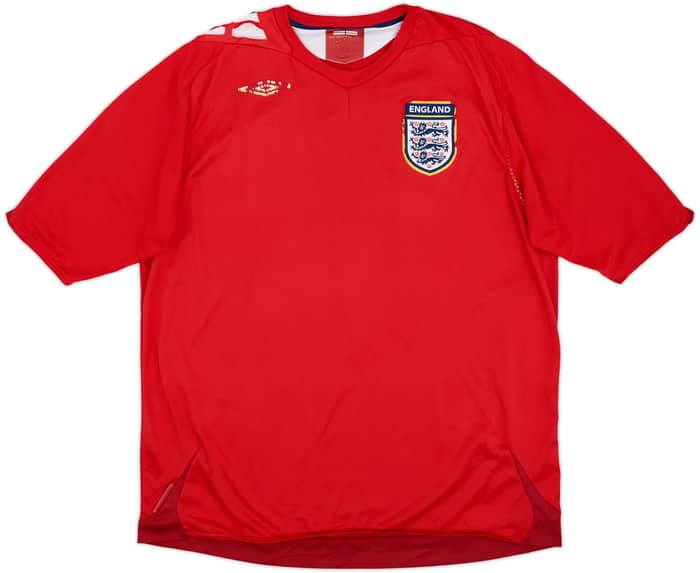2006-08 England Away Shirt - 4/10 - (XL)
