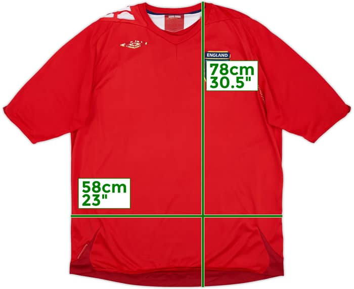 2006-08 England Away Shirt - 4/10 - (XL)