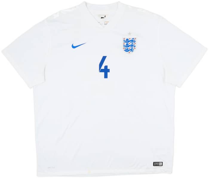 2014-15 England Home Shirt Gerrard #4 - 6/10 - (3XL)