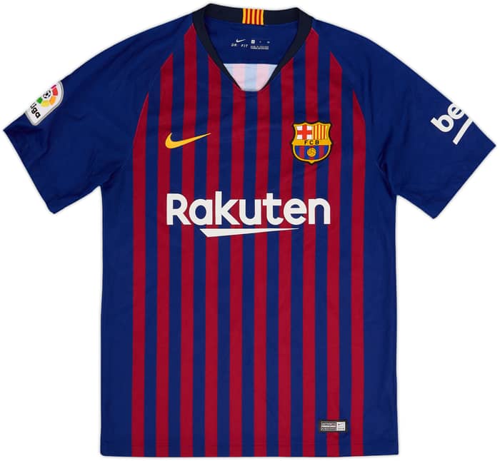 2018-19 Barcelona Home Shirt Xavi #8 - 8/10 - (S)