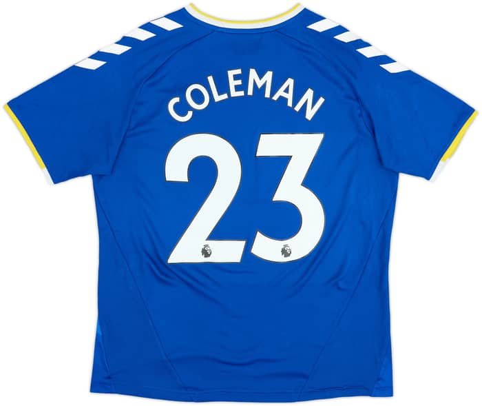 2021-22 Everton Home Shirt Coleman #23 - 6/10 - (L)