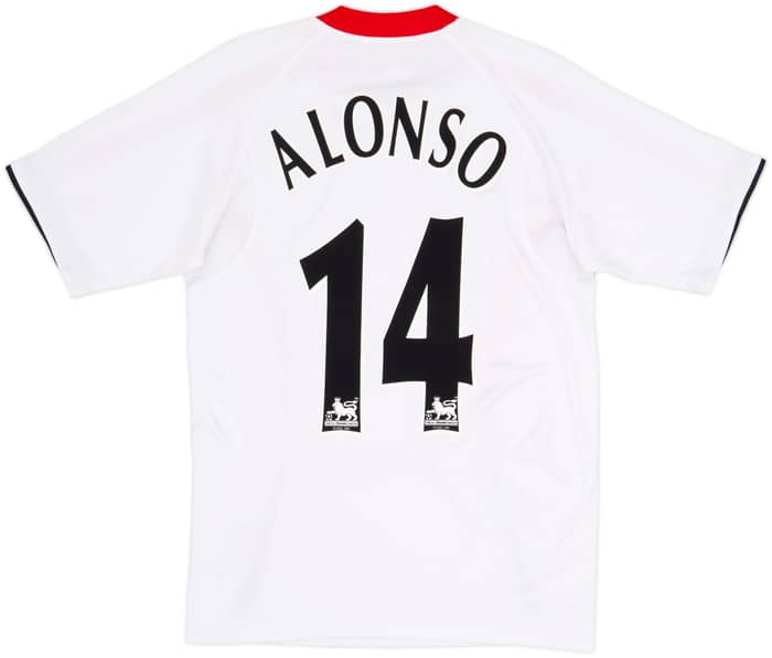 2005-06 Liverpool Away Shirt Alonso #14 - 6/10 - (S)
