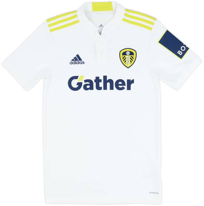 2021-22 Leeds United Home Shirt - 10/10 - (XS)