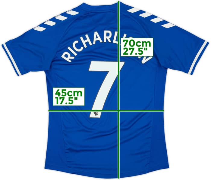 2020-21 Everton Home Shirt Richarlison #7 - 5/10 - (M)