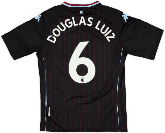 2020-21 Aston Villa Away Shirt Douglas Luiz #6 - 5/10 - (M)