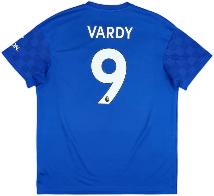 2019-20 Leicester Home Shirt Vardy #9 - 7/10 - (XL)