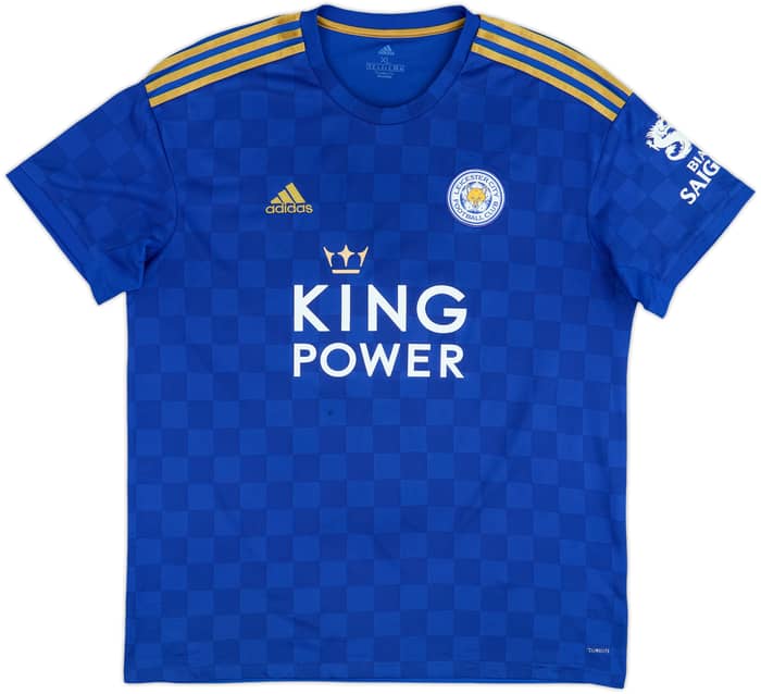 2019-20 Leicester Home Shirt Vardy #9 - 7/10 - (XL)