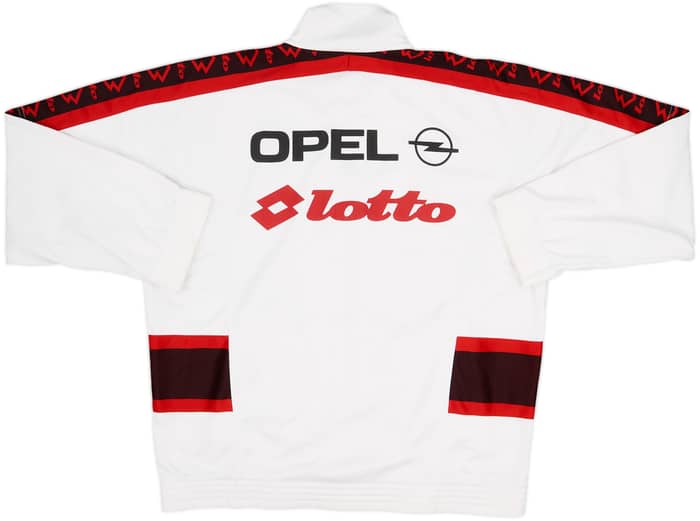 1995-96 AC Milan Lotto Track Jacket - 8/10 - (L)