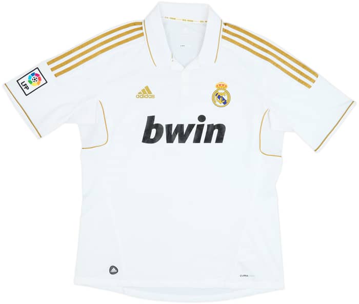 2011-12 Real Madrid Home Shirt - 5/10 - (XL)