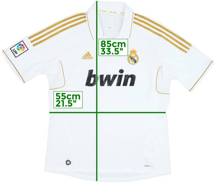 2011-12 Real Madrid Home Shirt - 5/10 - (XL)