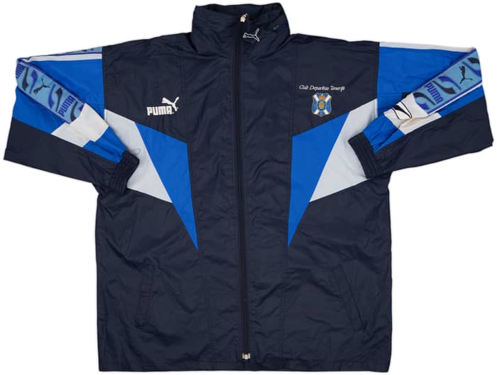 1995-96 Tenerife Puma Hooded Rain Jacket - 8/10 - (L)