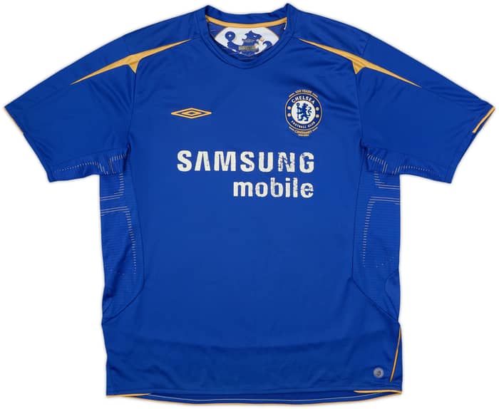 2005-06 Chelsea Centenary Home Shirt - 4/10 - (XL)