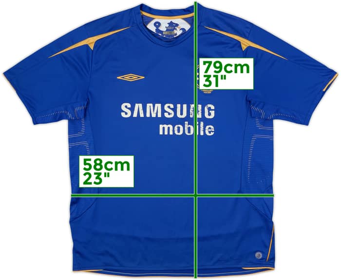 2005-06 Chelsea Centenary Home Shirt - 4/10 - (XL)