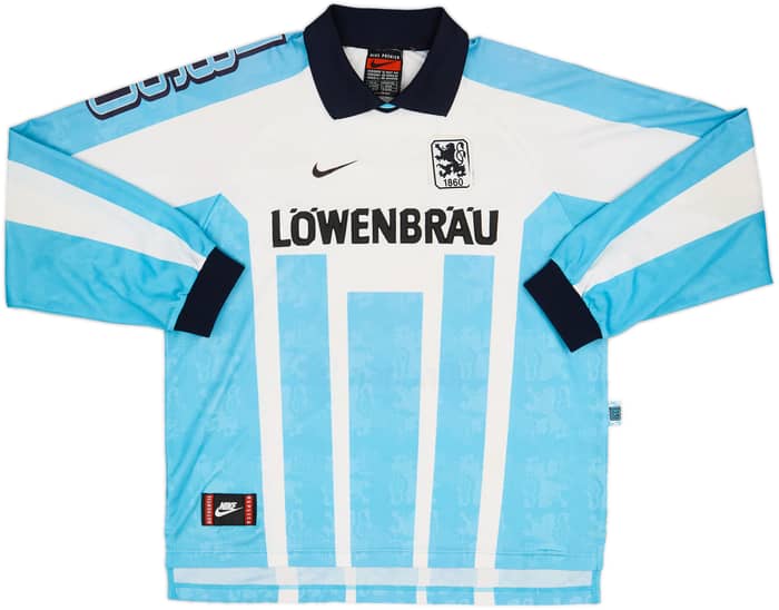 1996-97 1860 Múnich Camiseta Local Manga Larga - 8/10 - (XL)