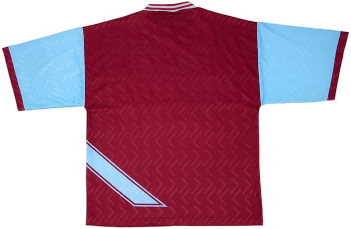 1993-95 West Ham Home Shirt - 7/10 - (L)
