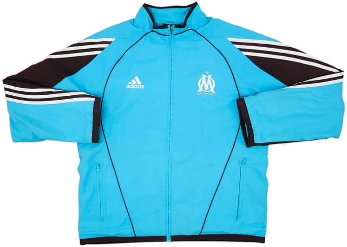 2005-06 Olympique Marseille adidas Track Jacket - 6/10 - (M/L)