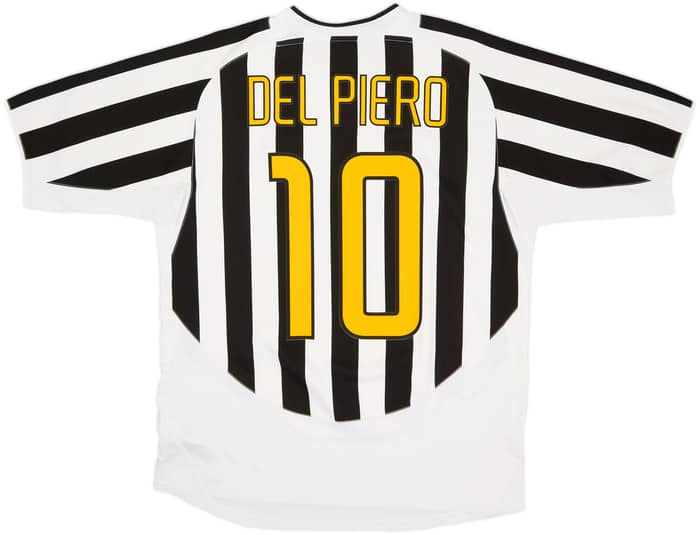 2003-04 Juventus Home Shirt Del Piero #10 - 6/10 - (L)