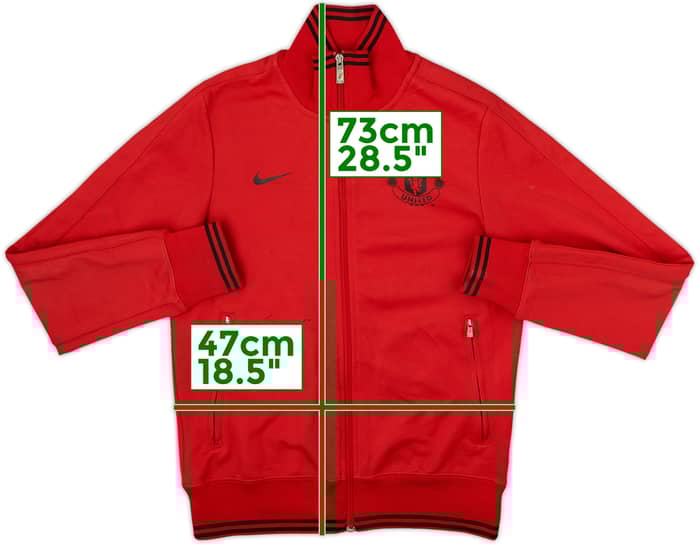 2012-13 Manchester United Nike Track Jacket - 6/10 - (S)
