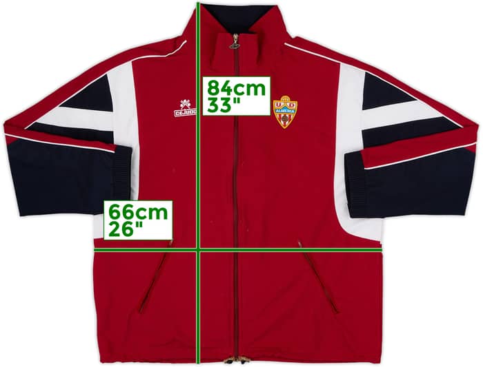 2000-01 Almeria Cejudo Track Jacket - 7/10 - (XXL)