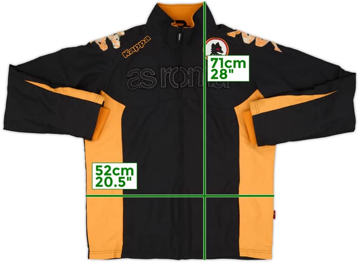 2010-11 Roma Kappa Track Jacket - 6/10 - (XL.Boys)