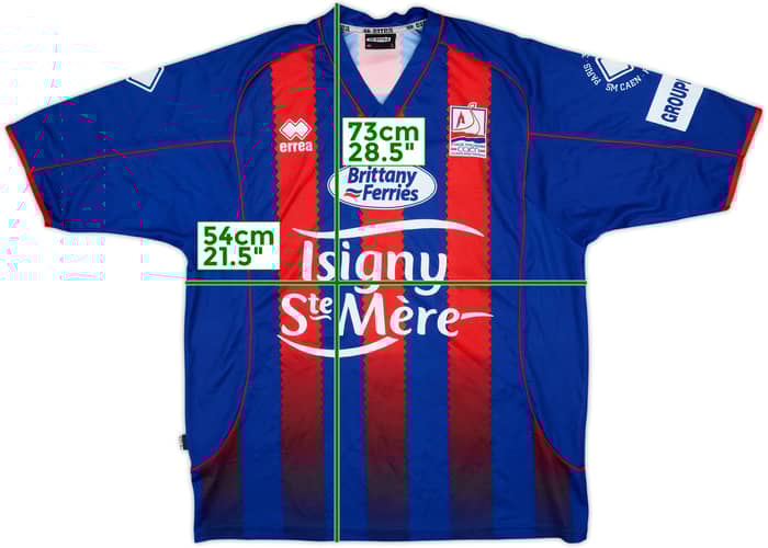 2004-05 Caen Coupe de la Ligue Final Home Shirt #05 - 7/10 - (L)